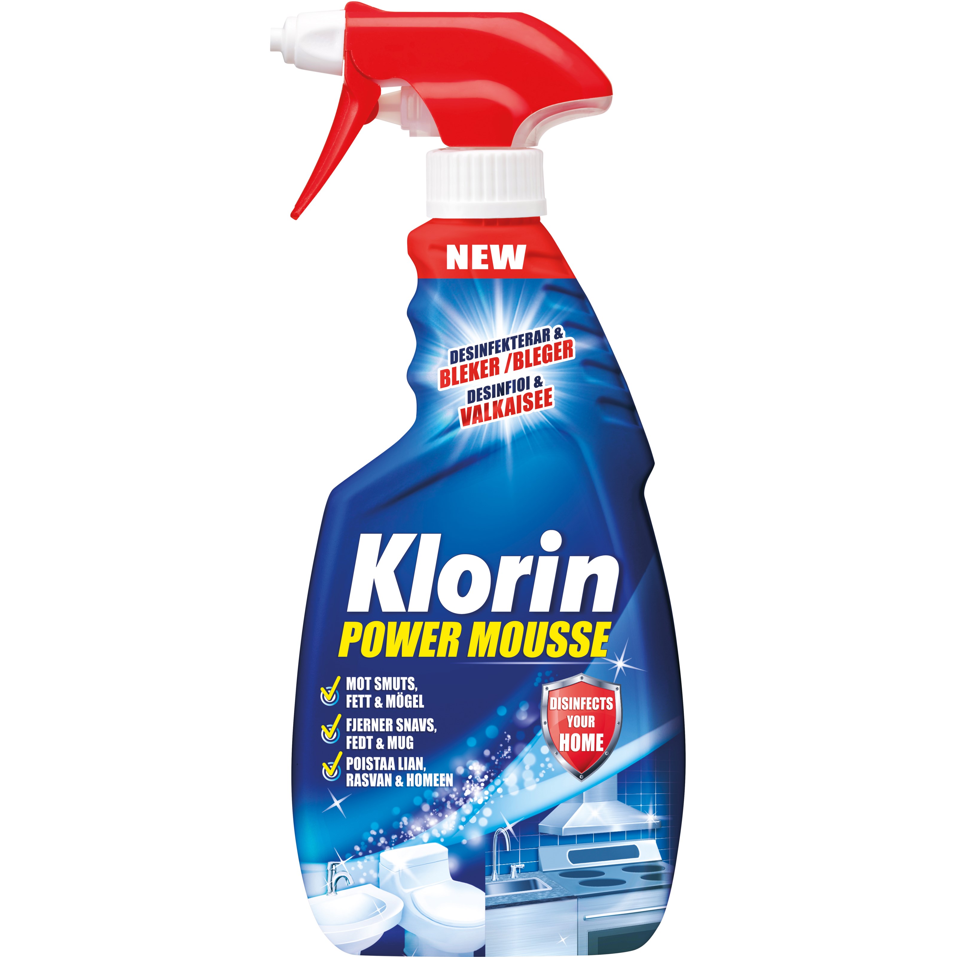 Klorin Power Mousse Spray 500 ml