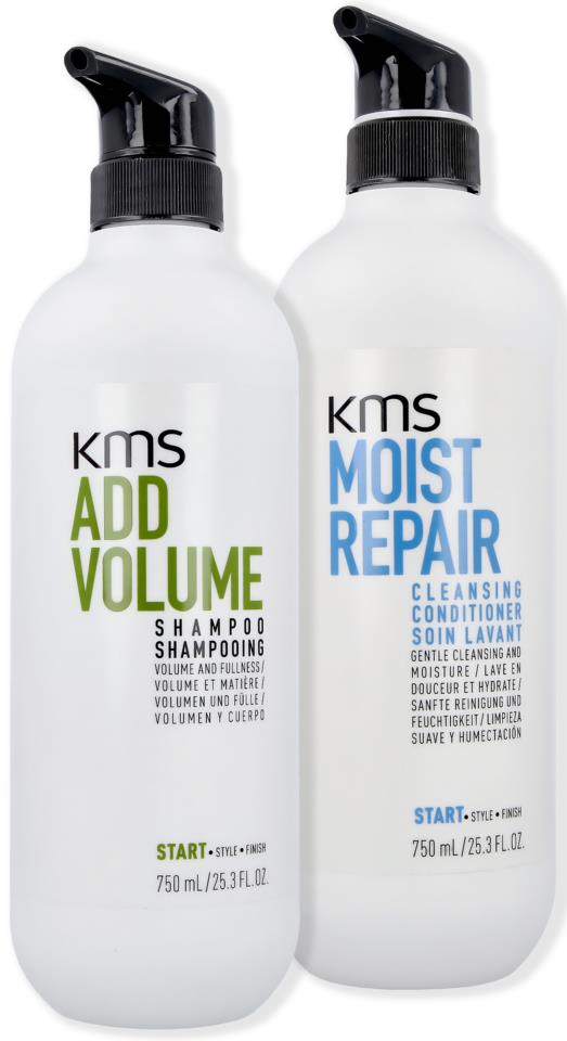 KMS Add Volume & Moist Repair Duo