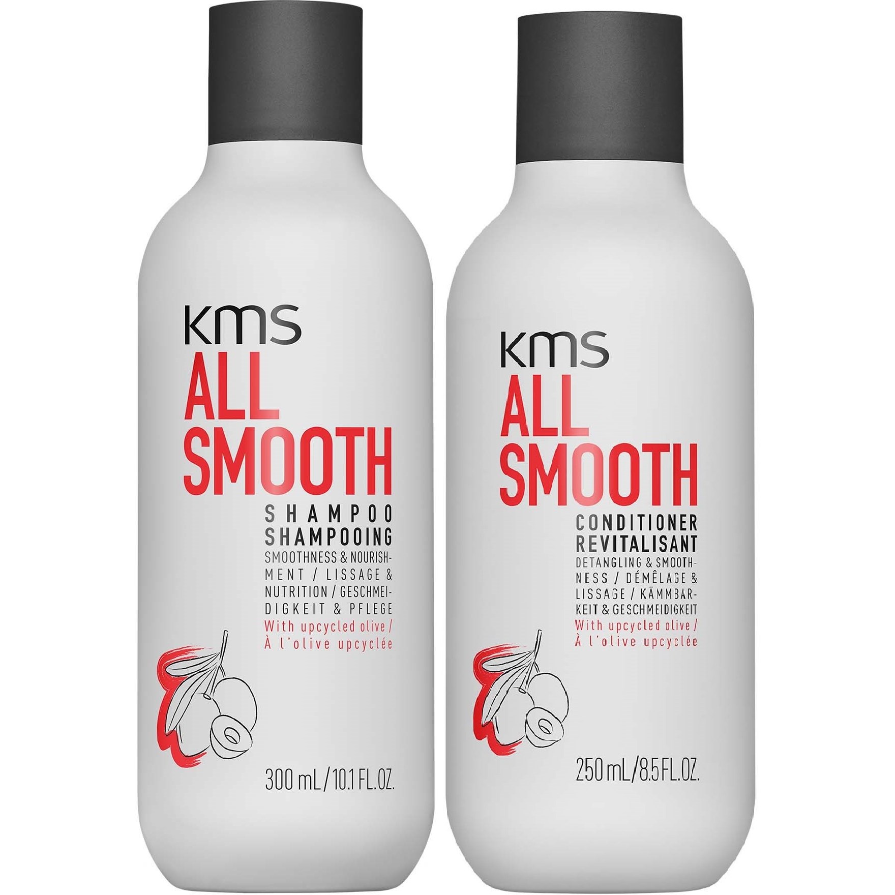 KMS AllSmooth START Bundle Shampoo 300 ml & Conditioner 250 ml