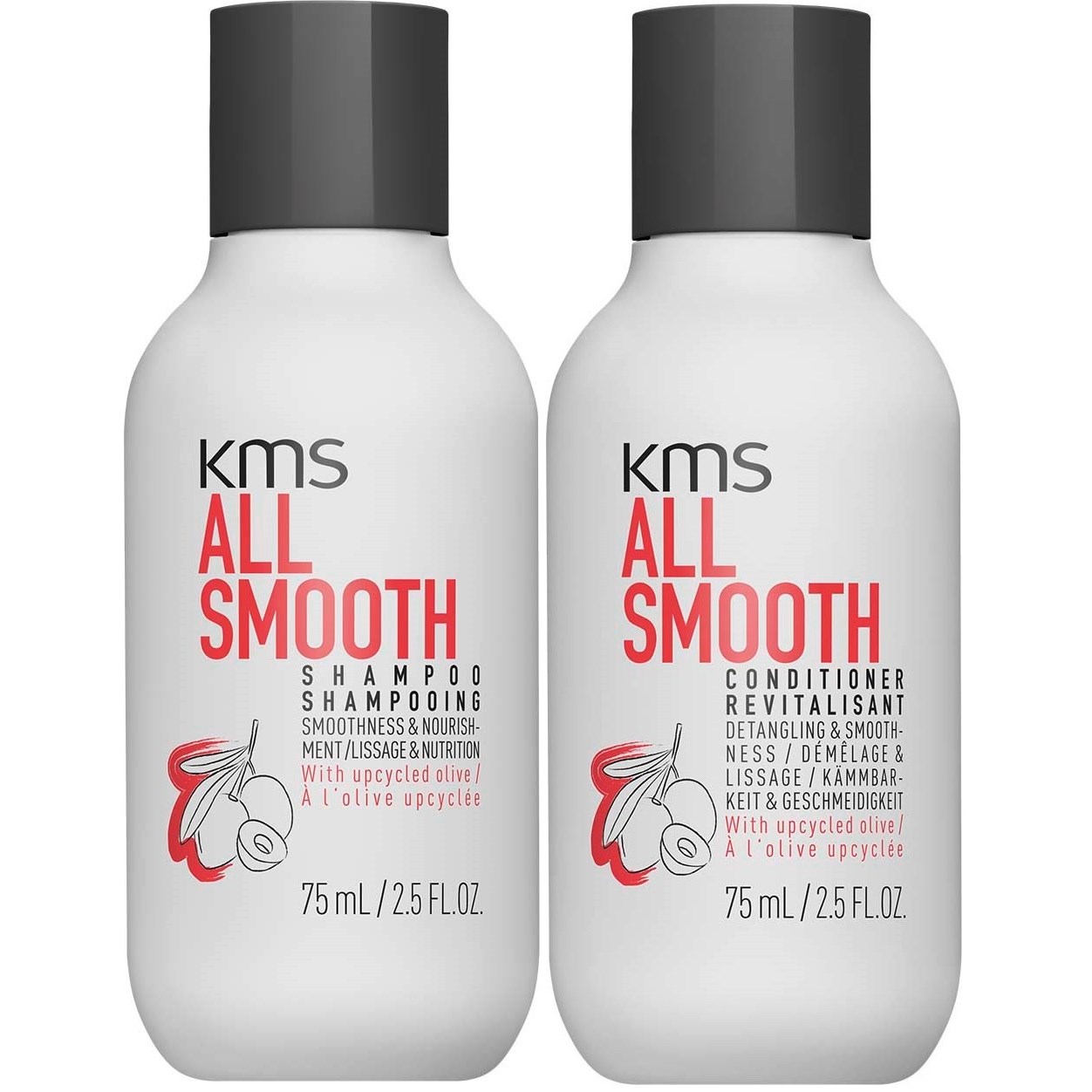 KMS AllSmooth START Bundle Shampoo 75 ml & Conditioner 75 ml