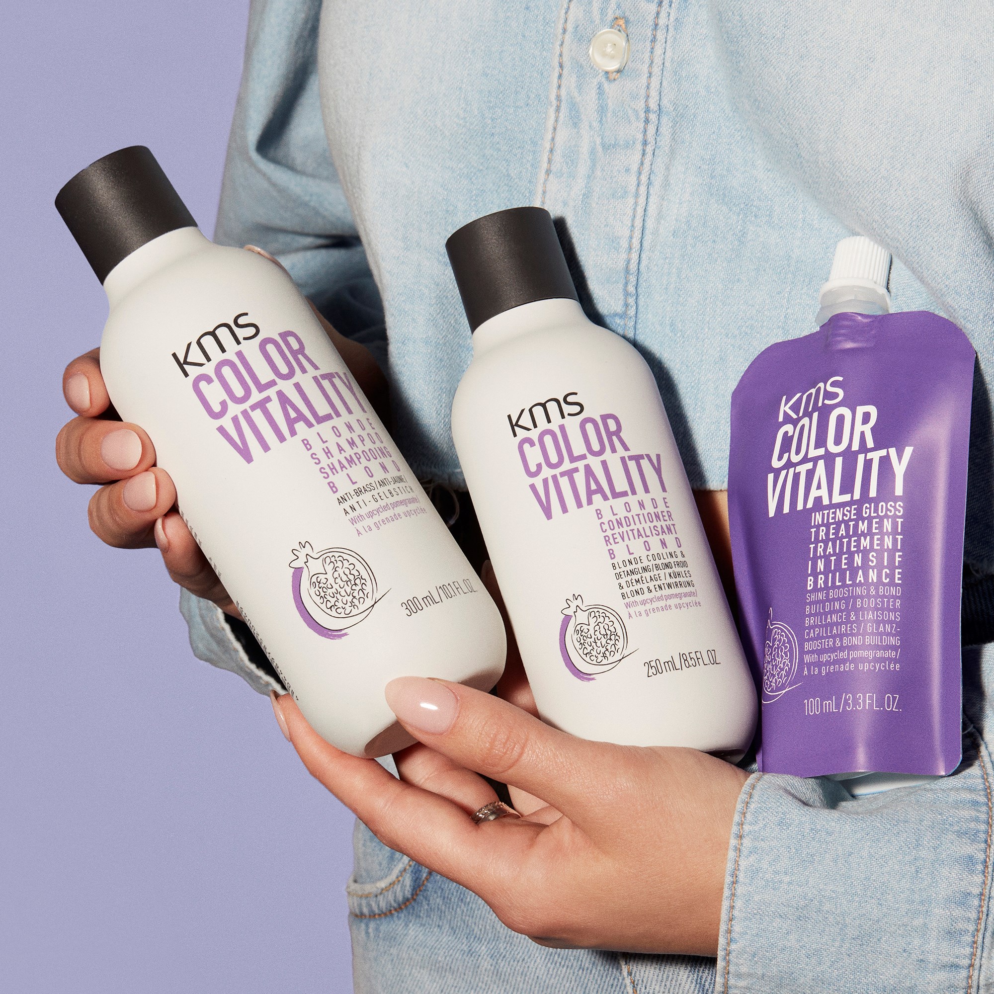 KMS ColorVitality START Blonde Shampoo 300 ml (obrázok 7)