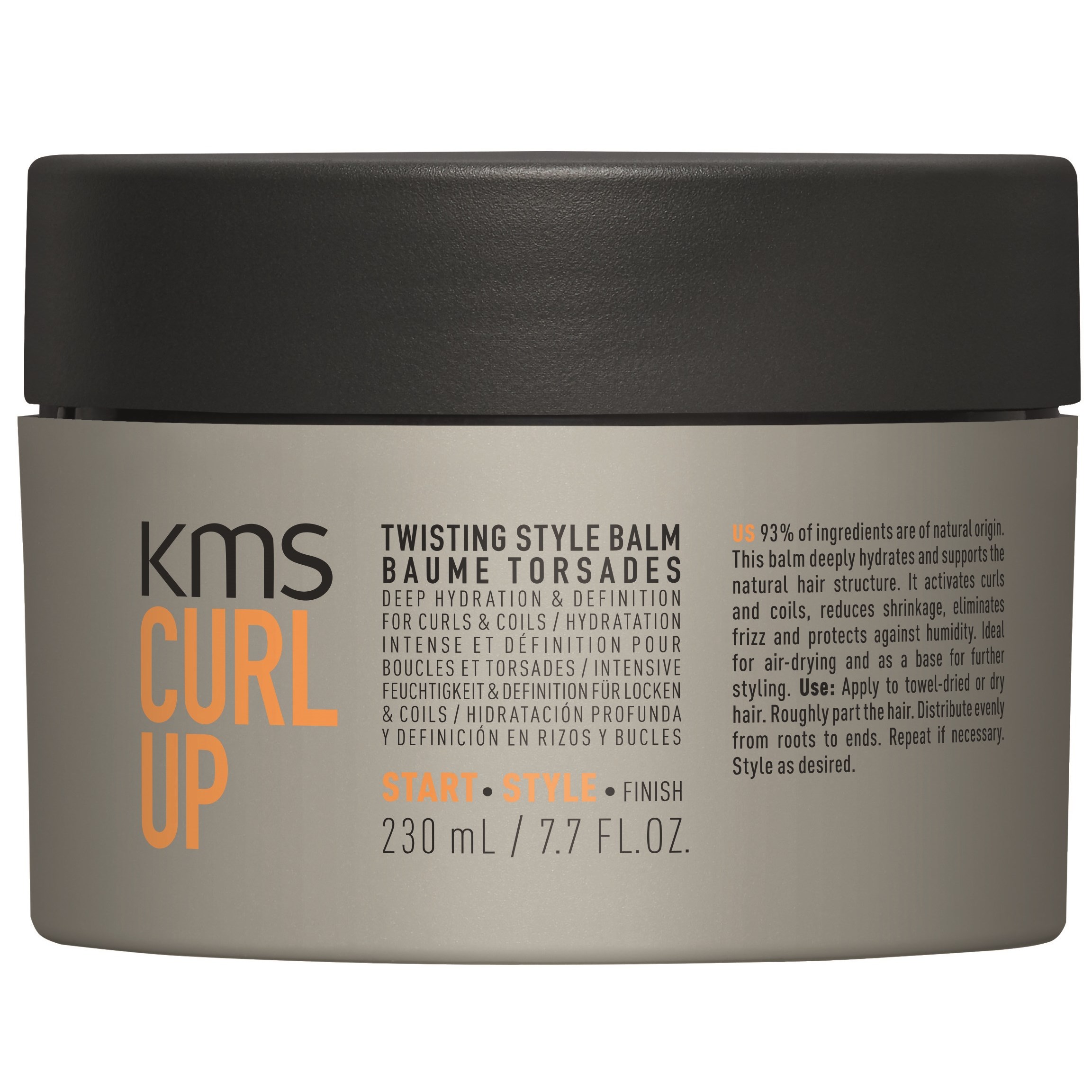 KMS CurlUp STYLE Twisting Style Balm 230 ml