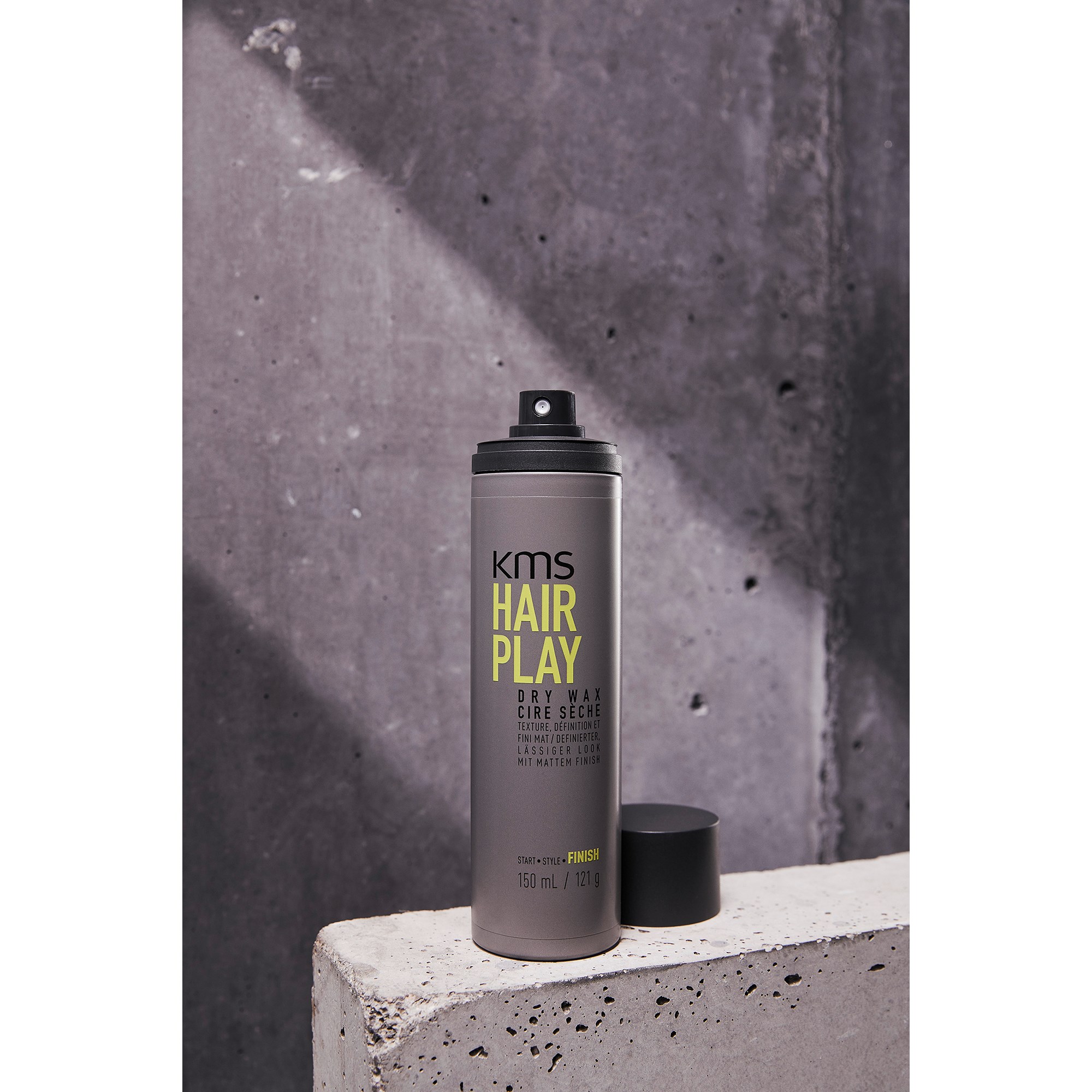 KMS Hairplay FINISH Dry Wax 150 ml (obrázok 5)