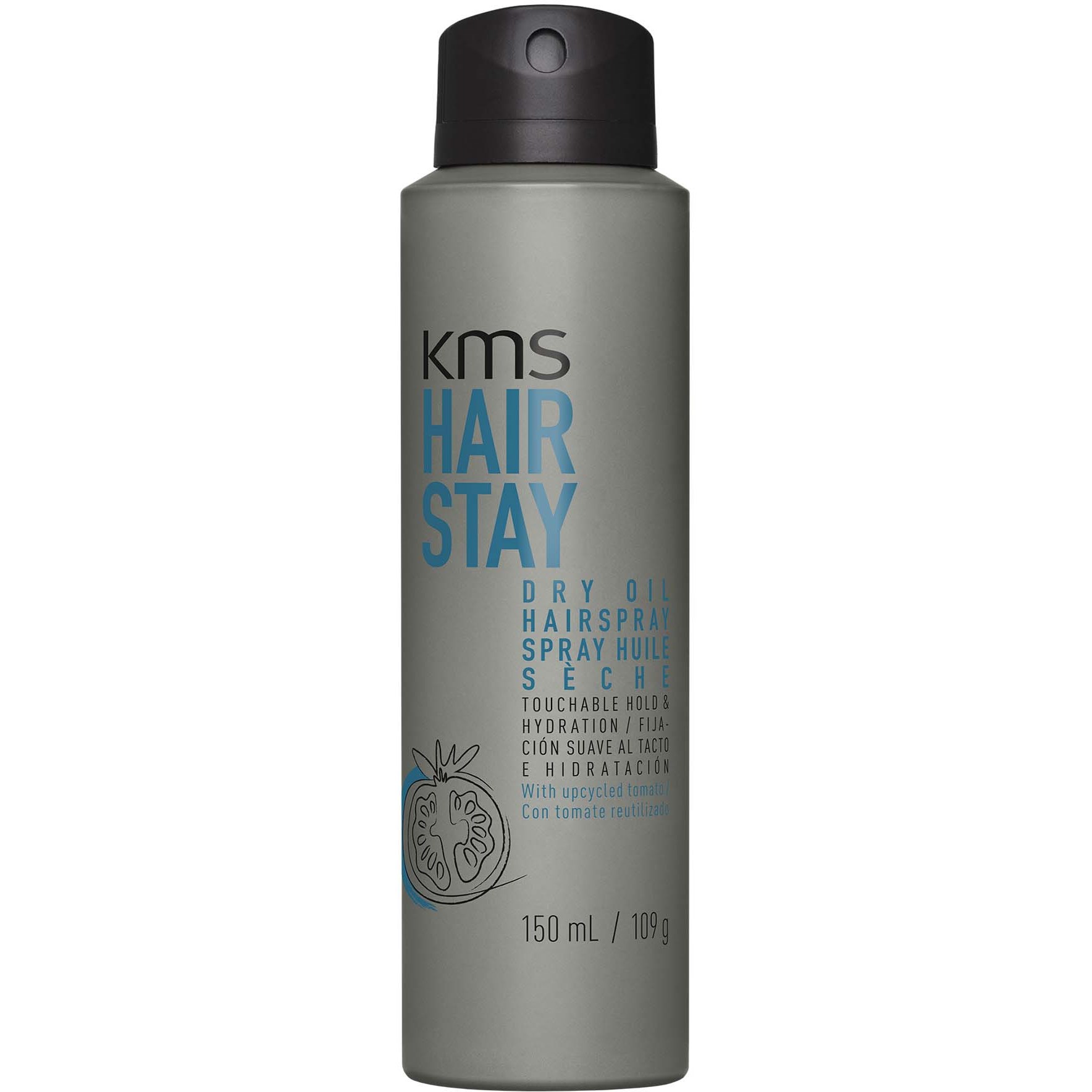 KMS HairStay Dry Oil Hairspray 150 ml billede