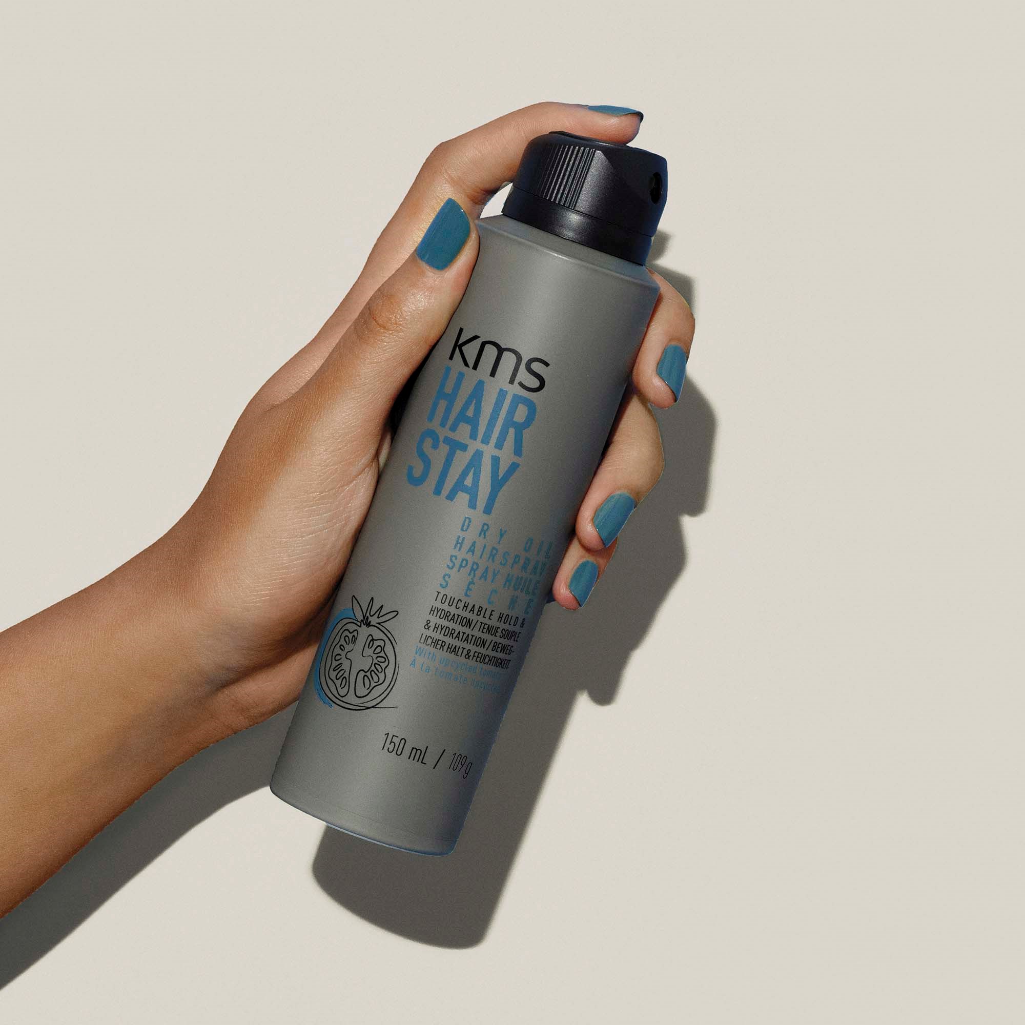 KMS HairStay Dry Oil Hairspray 150 ml (obrázok 10)