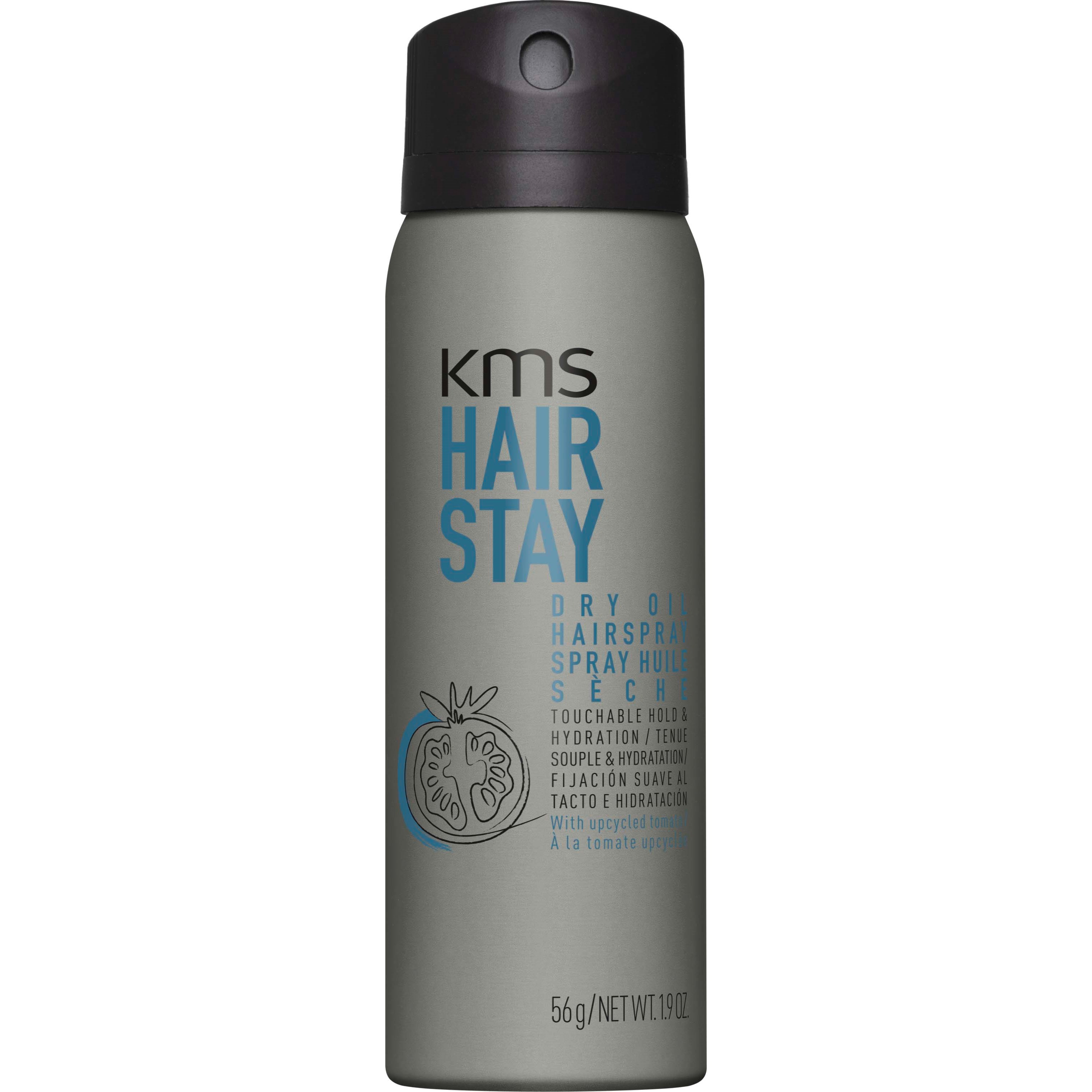 KMS HairStay Dry Oil Hairspray 75 ml billede