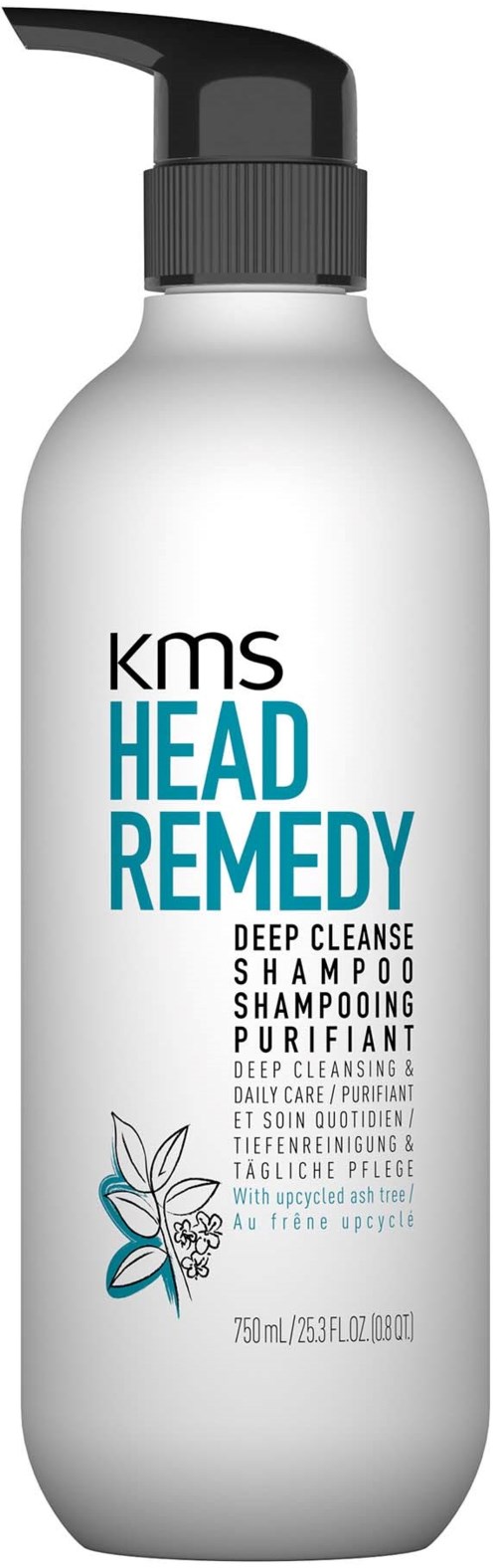 KMS Headremedy START Deep Cleanse Shampoo 750 ml