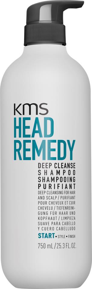 KMS Headremedy Deep Cleanse Shampoo 750 ml