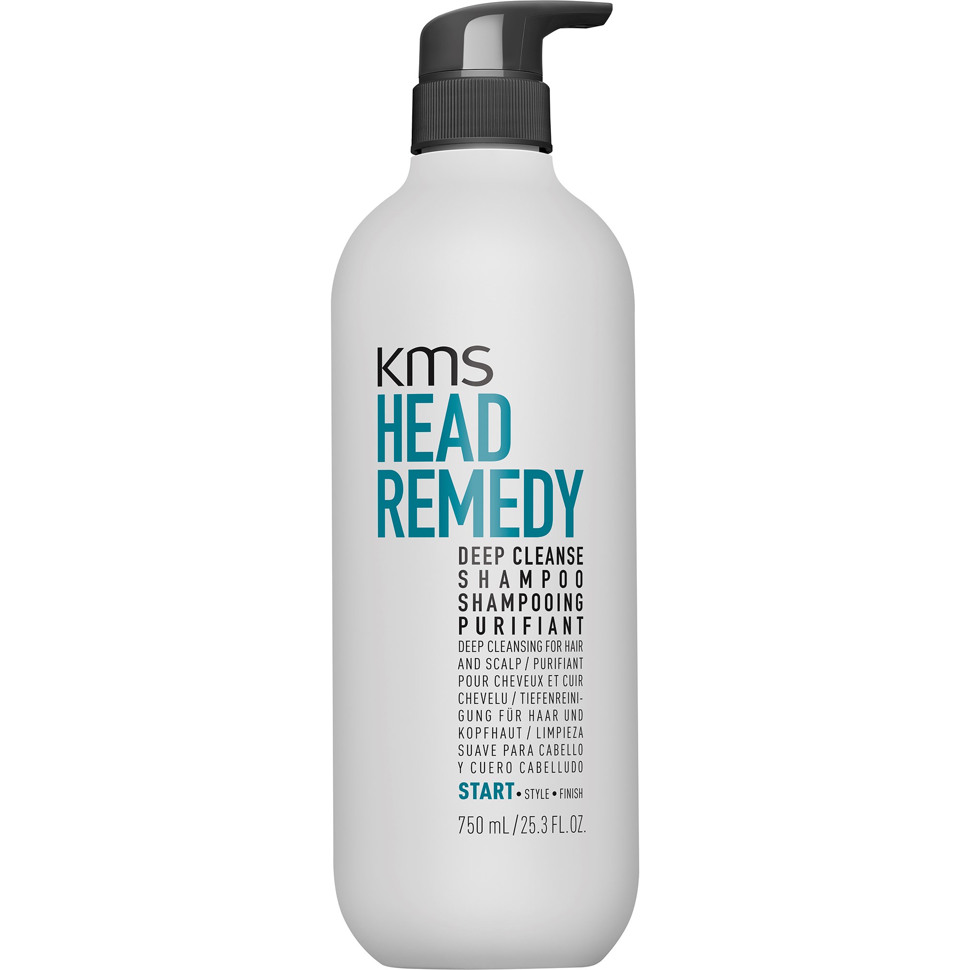 KMS Headremedy START Deep Cleanse Shampoo 750 ml billede