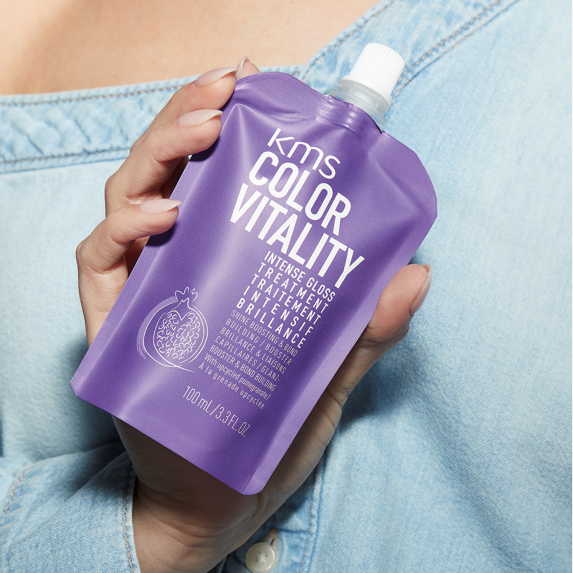 KMS ColorVitality START Intense Gloss Treatment 500 ml (obrázok 7)