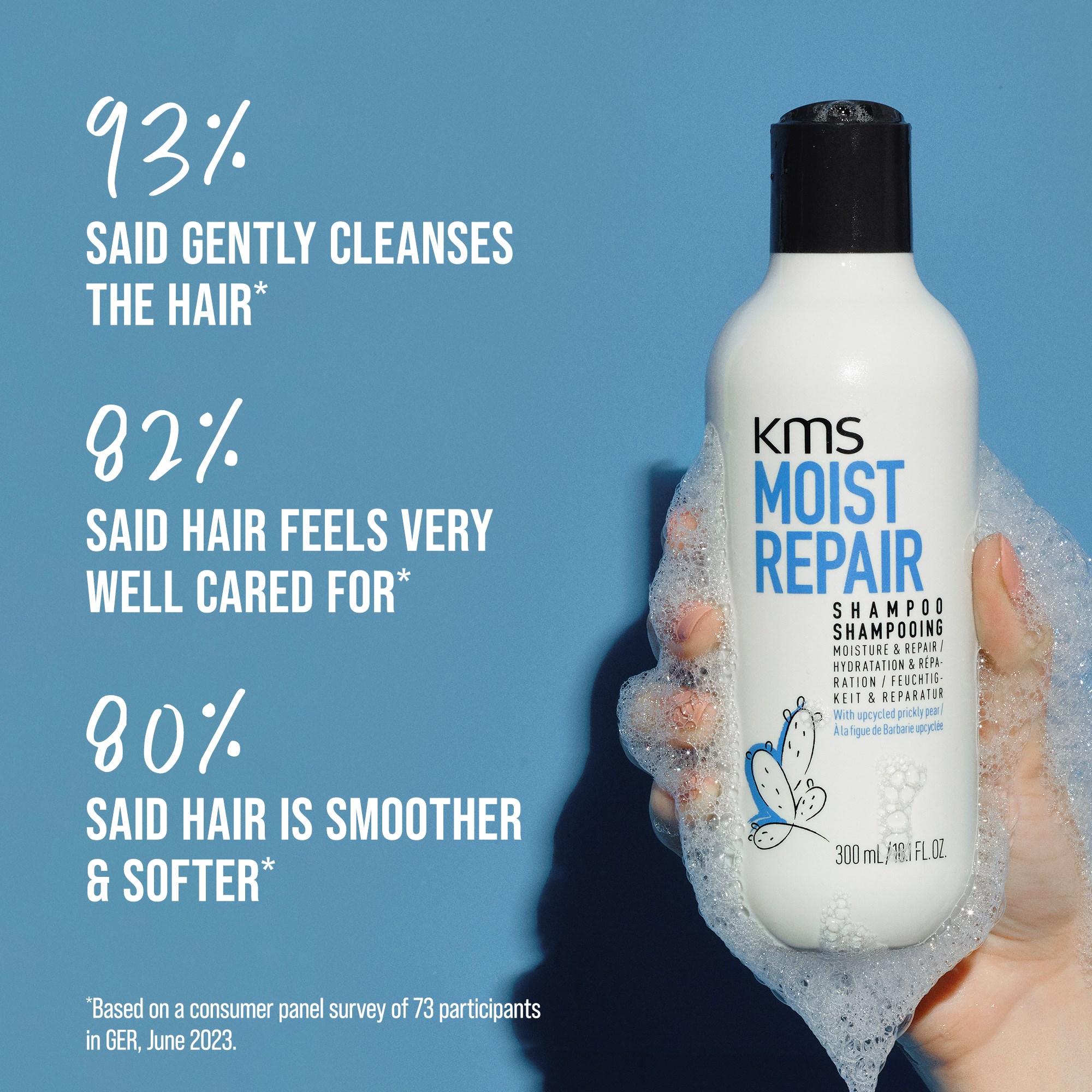 KMS MoistRepair START Shampoo 750 ml (obrázok 3)