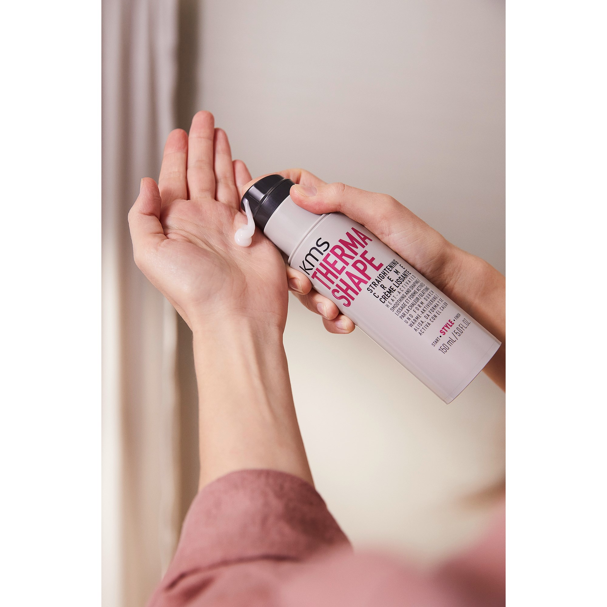 KMS Thermashape STYLE Straightening Creme 150 ml (obrázok 4)
