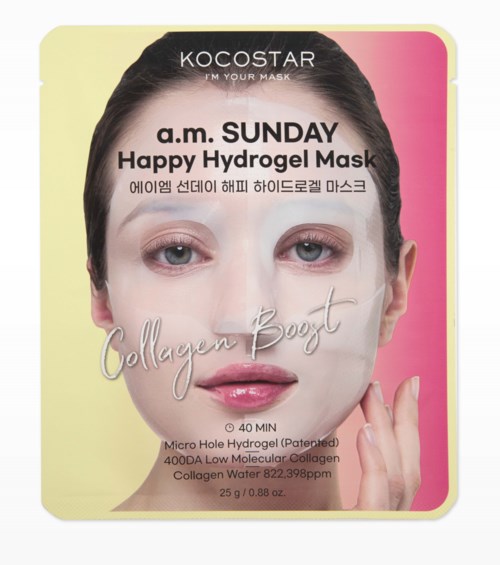 KOCOSTAR a.m. SUNDAY Happy Hydrogel Mask