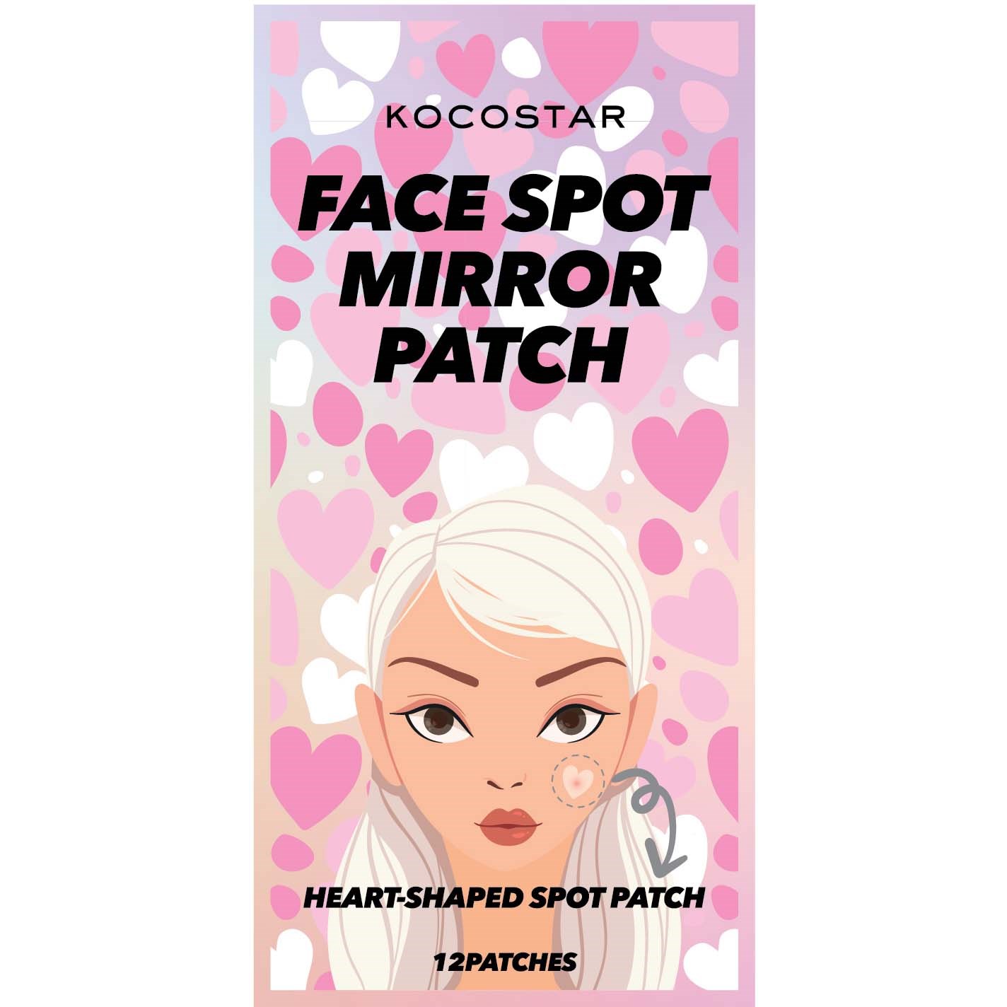 Bilde av Kocostar Face Spot Mirror Patch 36 Stk