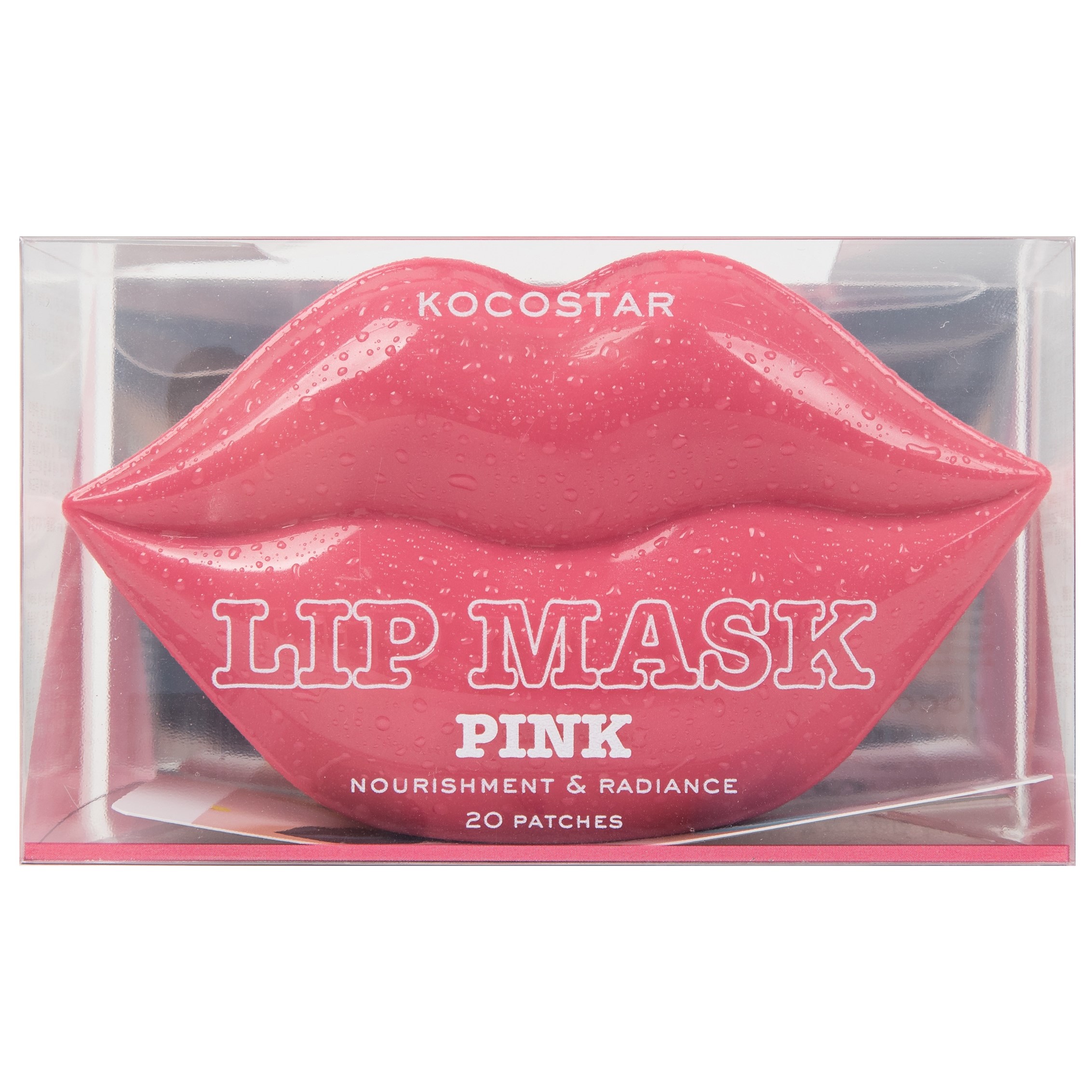 Läs mer om KOCOSTAR Lip Mask Pink Peach 20pcs 163 g
