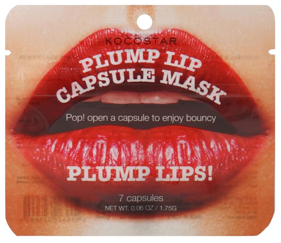 KOCOSTAR Plump Lip Capsule Mask 7pcs