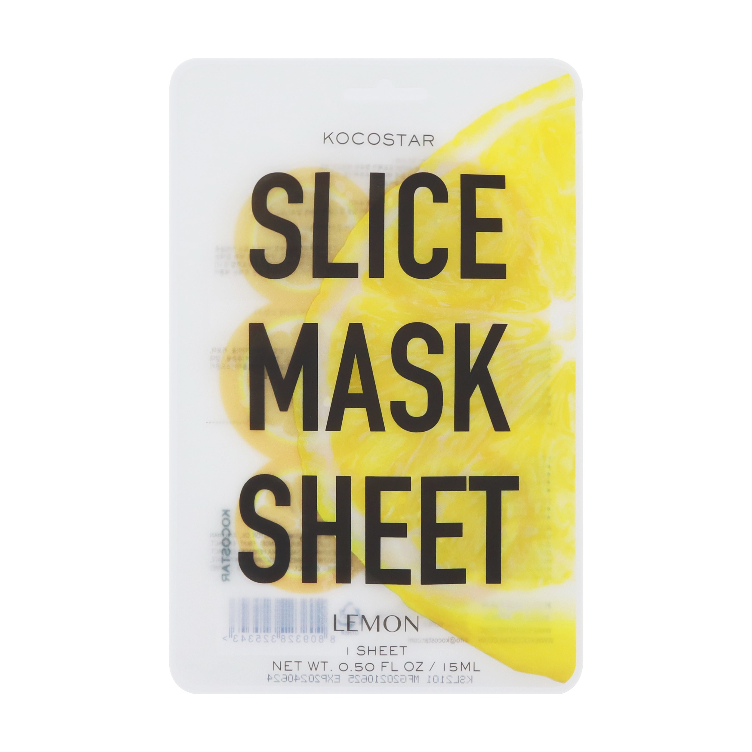 KOCOSTAR Slice Mask Lemon