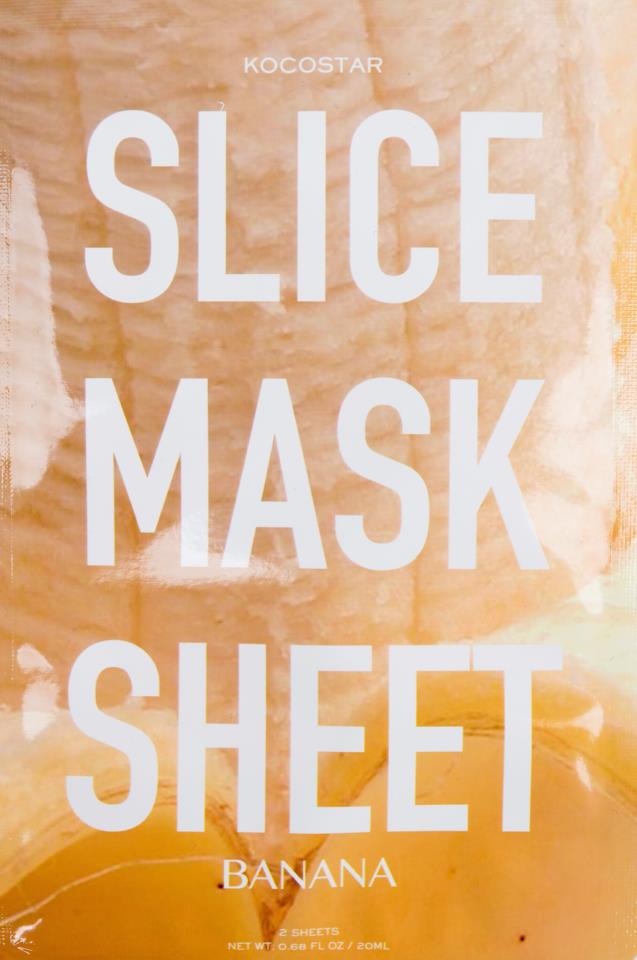 KOCOSTAR Slice Mask Sheet (Banana)