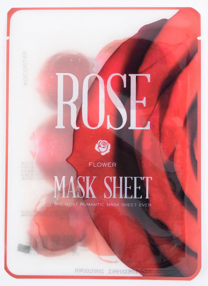 KOCOSTAR Slice Mask sheet (Rose flower)