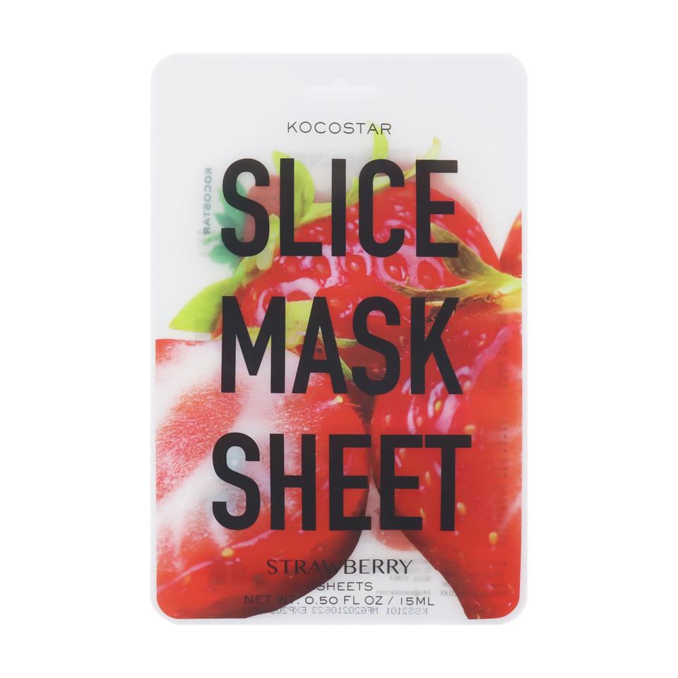 KOCOSTAR Slice Mask Strawberry (6 slices)
