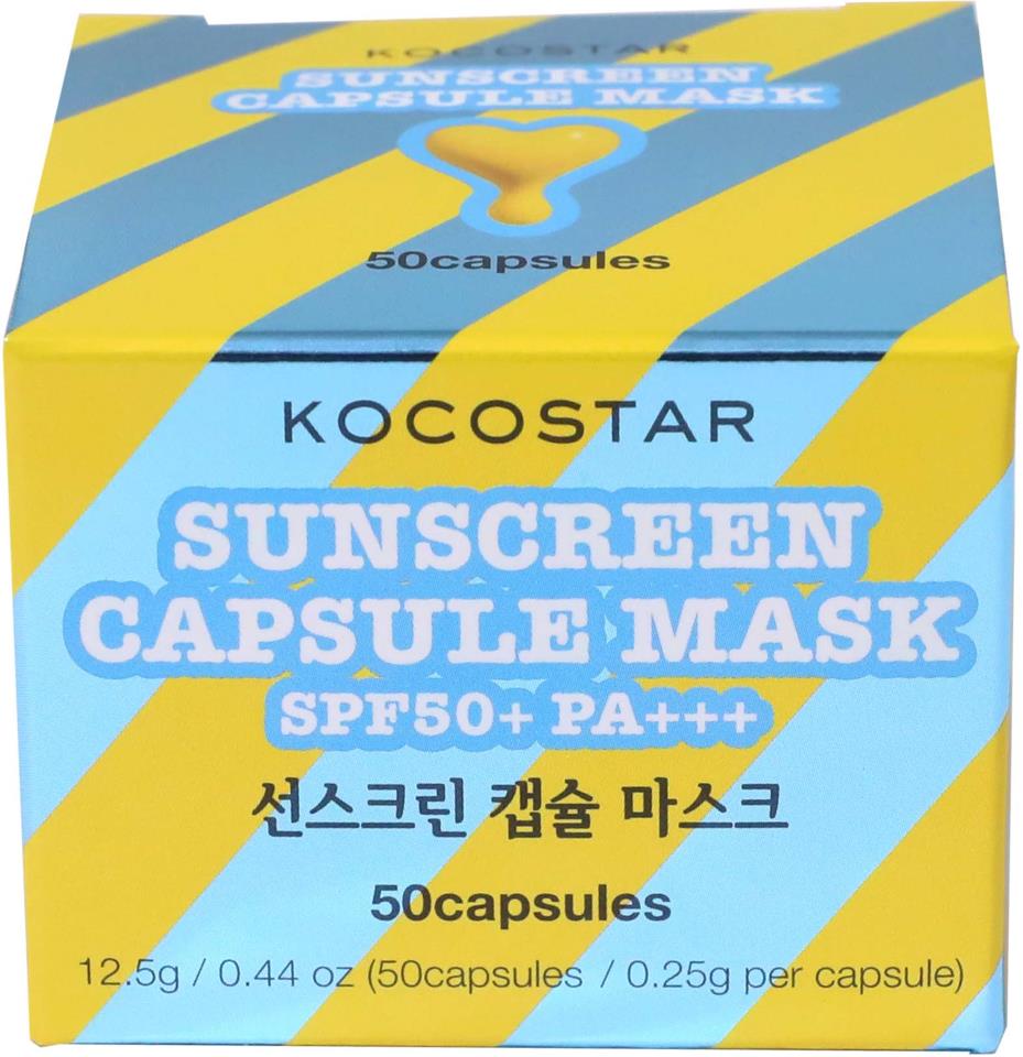 KOCOSTAR Sunscreen Capsule Mask 50 pcs