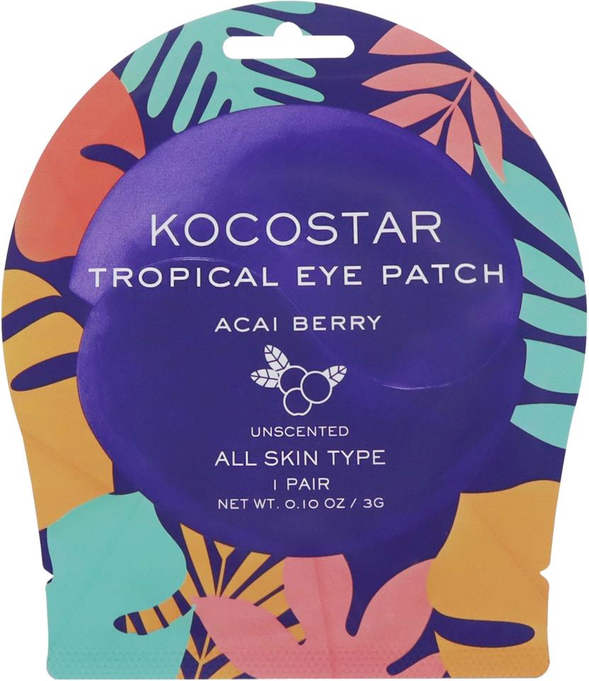 KOCOSTAR Tropical Eye Patch Acai Berry 1 pair