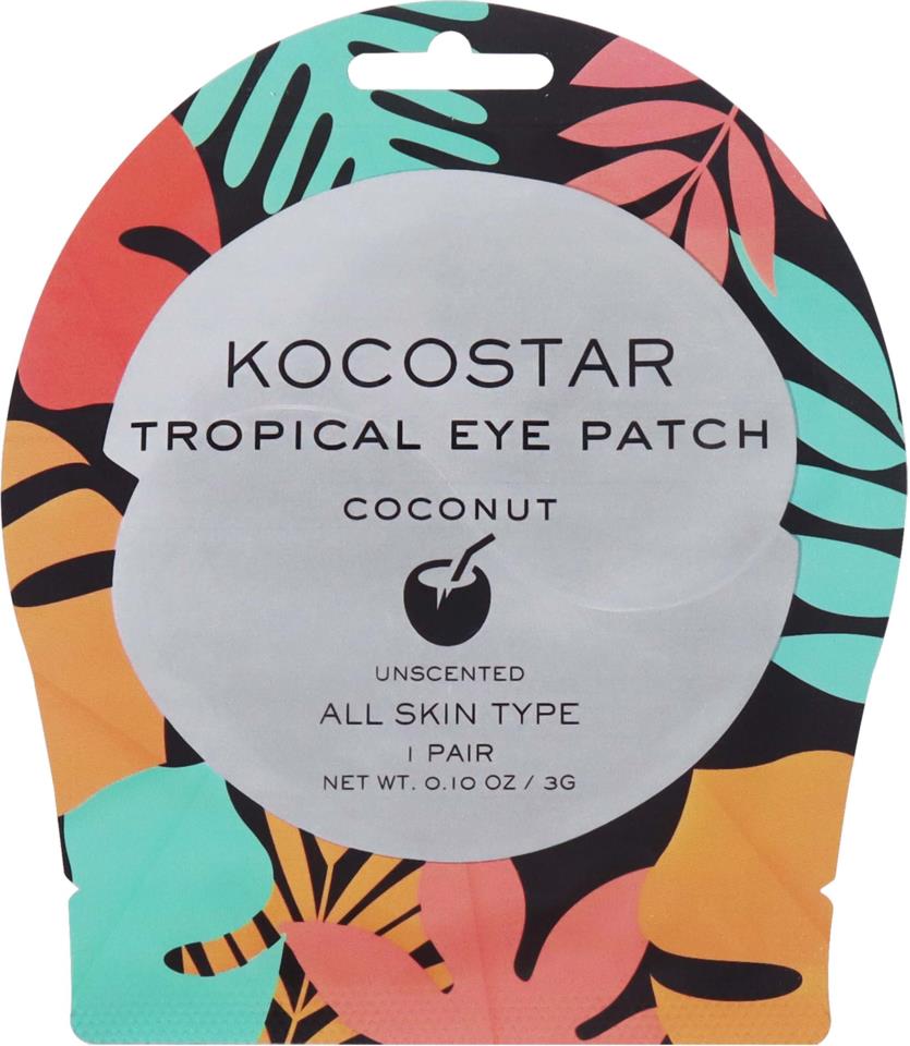 KOCOSTAR Tropical Eye Patch Coconut 1 pair
