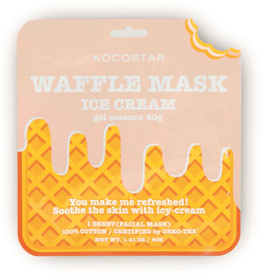 KOCOSTAR Waffle Mask Icecream
