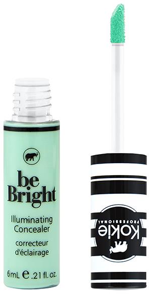 Kokie Cosmetics Be Bright Concealer Green Color Correct