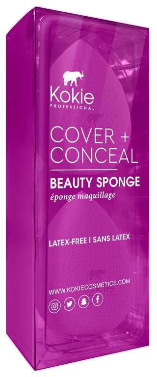 Kokie Cosmetics Cover And Conceal Beauty Sponge 2 Piece Set