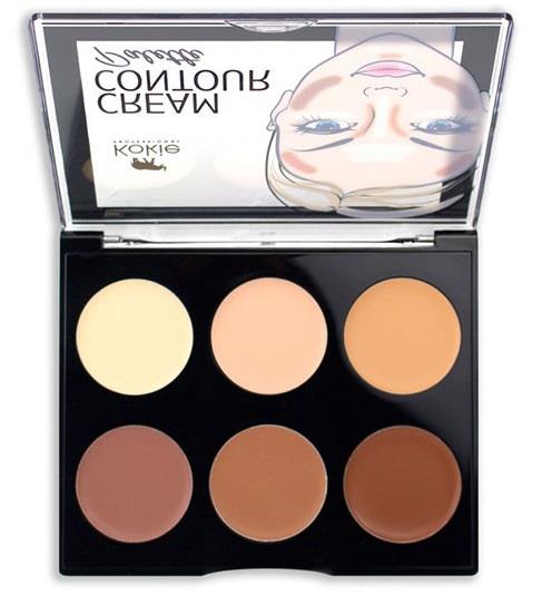 Kokie Cosmetics Cream Contour Kit Light/Medium