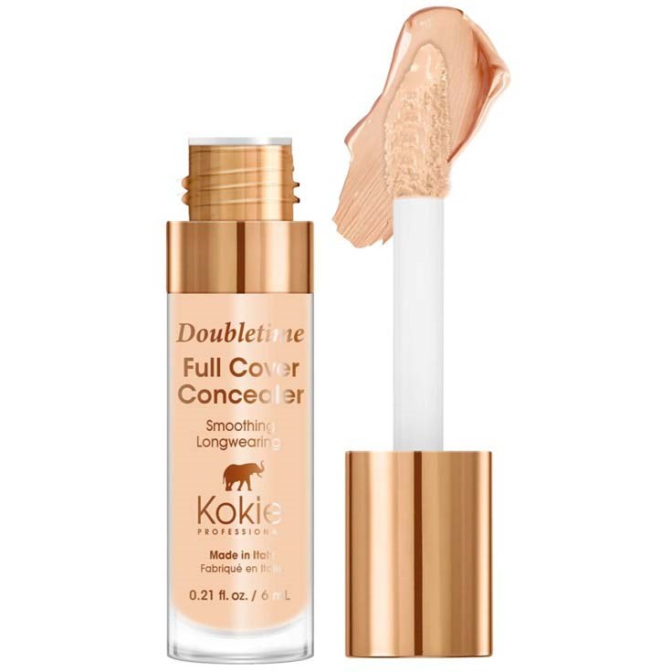 Bilde av Kokie Cosmetics Doubletime Full Cover Concealer 103 Tan Peach