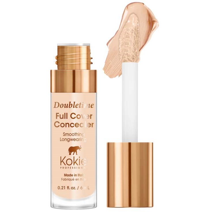 Bilde av Kokie Cosmetics Doubletime Full Cover Concealer 105 Light Tan