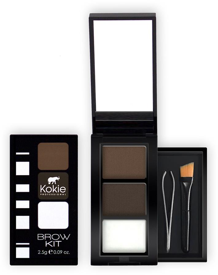 Kokie Cosmetics Eyebrow Kit Dark Brunette
