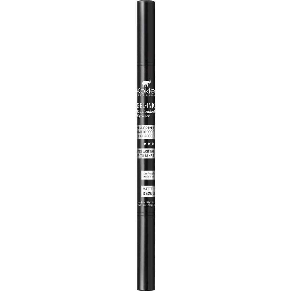 Kokie Cosmetics Gel-Ink Dual Ended Liner Black