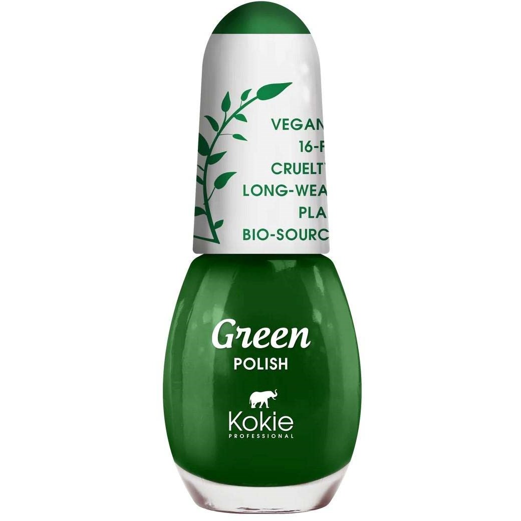 Läs mer om Kokie Cosmetics Green Nail Polish Eden