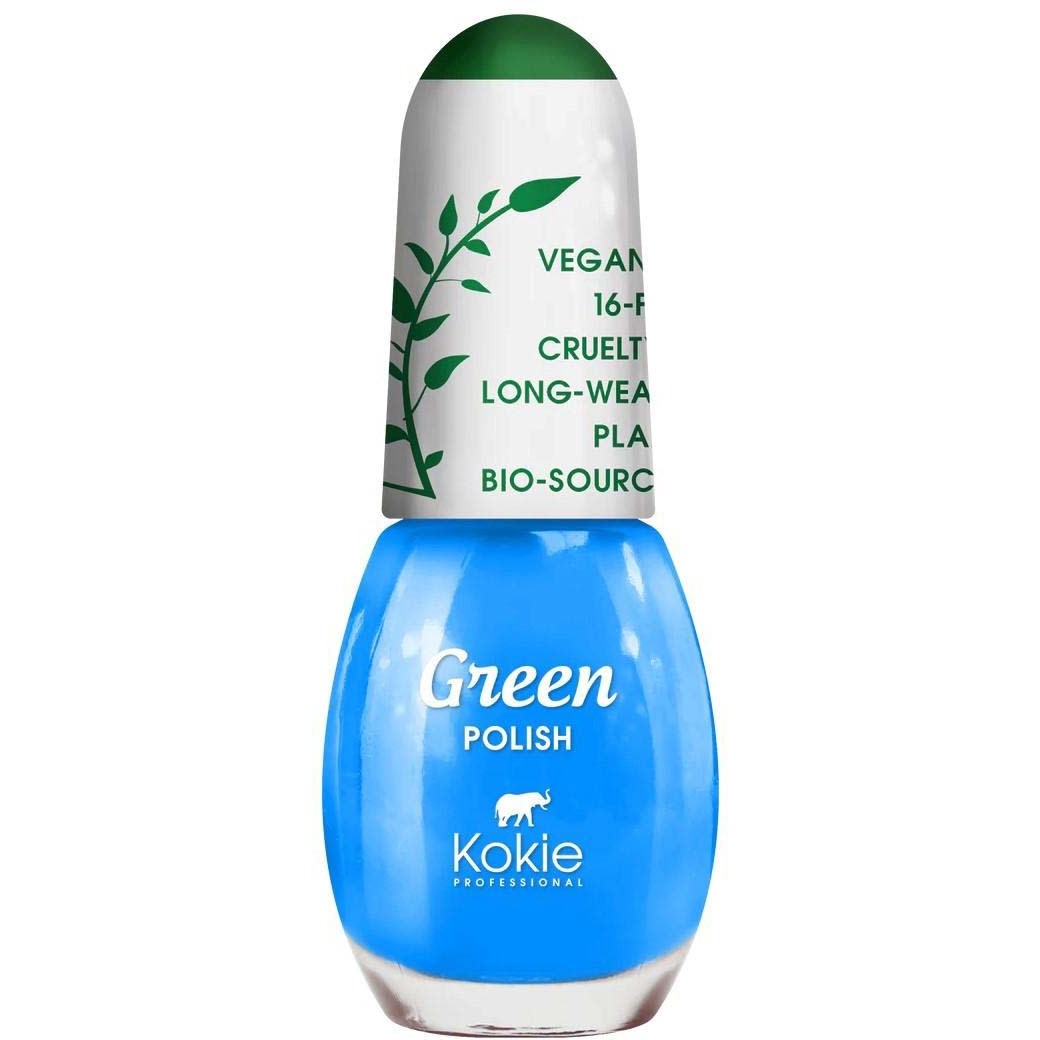 Läs mer om Kokie Cosmetics Green Nail Polish Just My Type