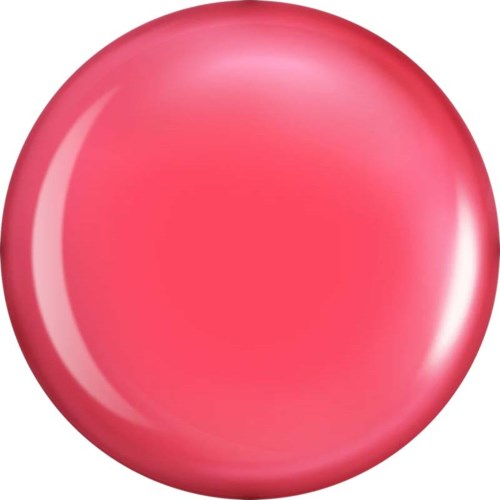 En stor, skinnende rosa sfærisk gjenstand med sterke refleksjoner på overflaten.