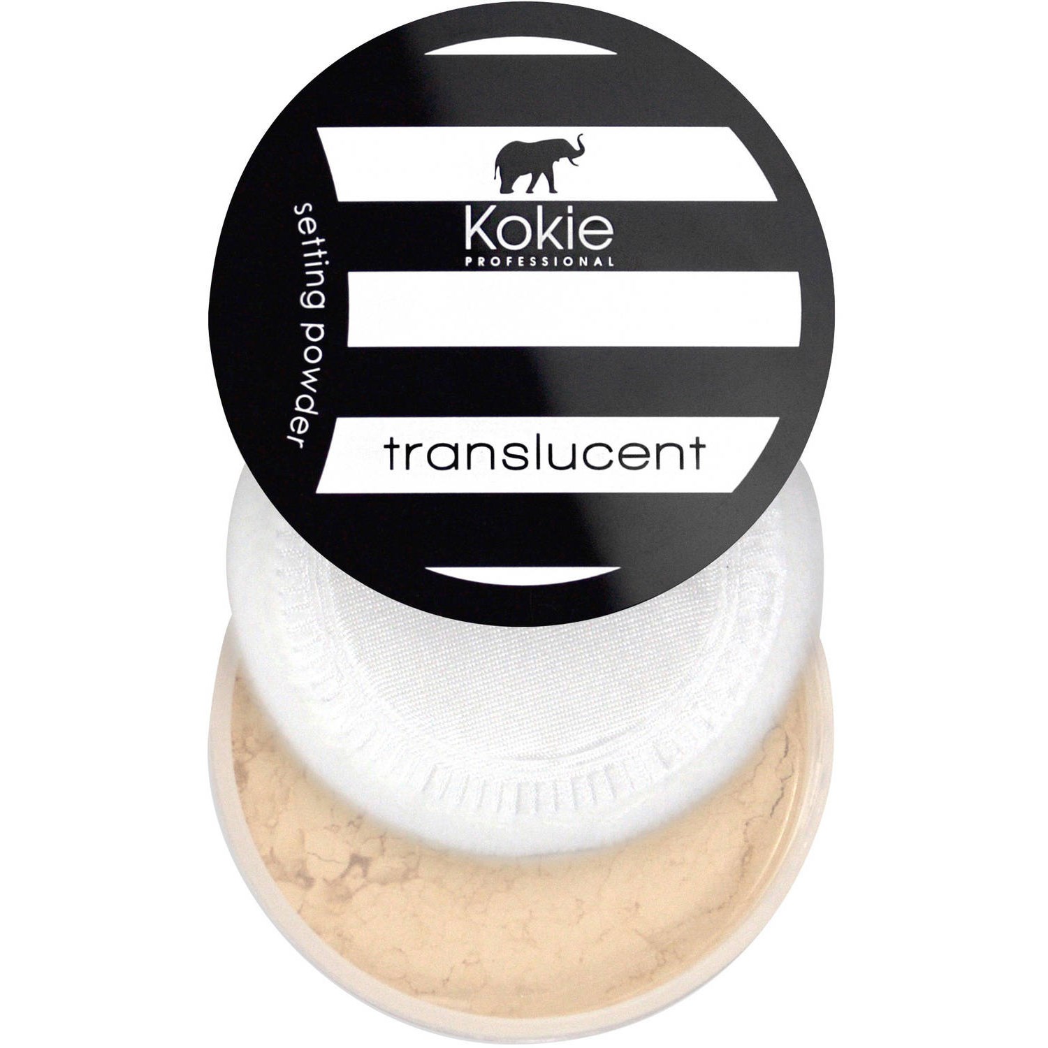 Kokie Cosmetics Natural Translucent Setting Powder Translucent billede