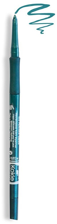 Kokie Cosmetics Retractable Eyeliner Peacock Green