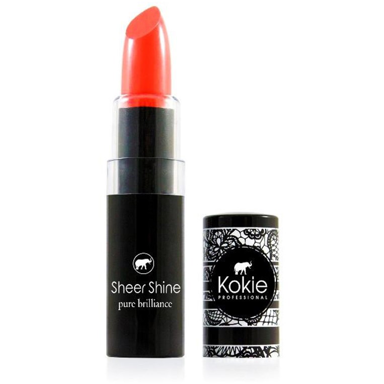 Bilde av Kokie Cosmetics Sheer Lipstick Orange Crush