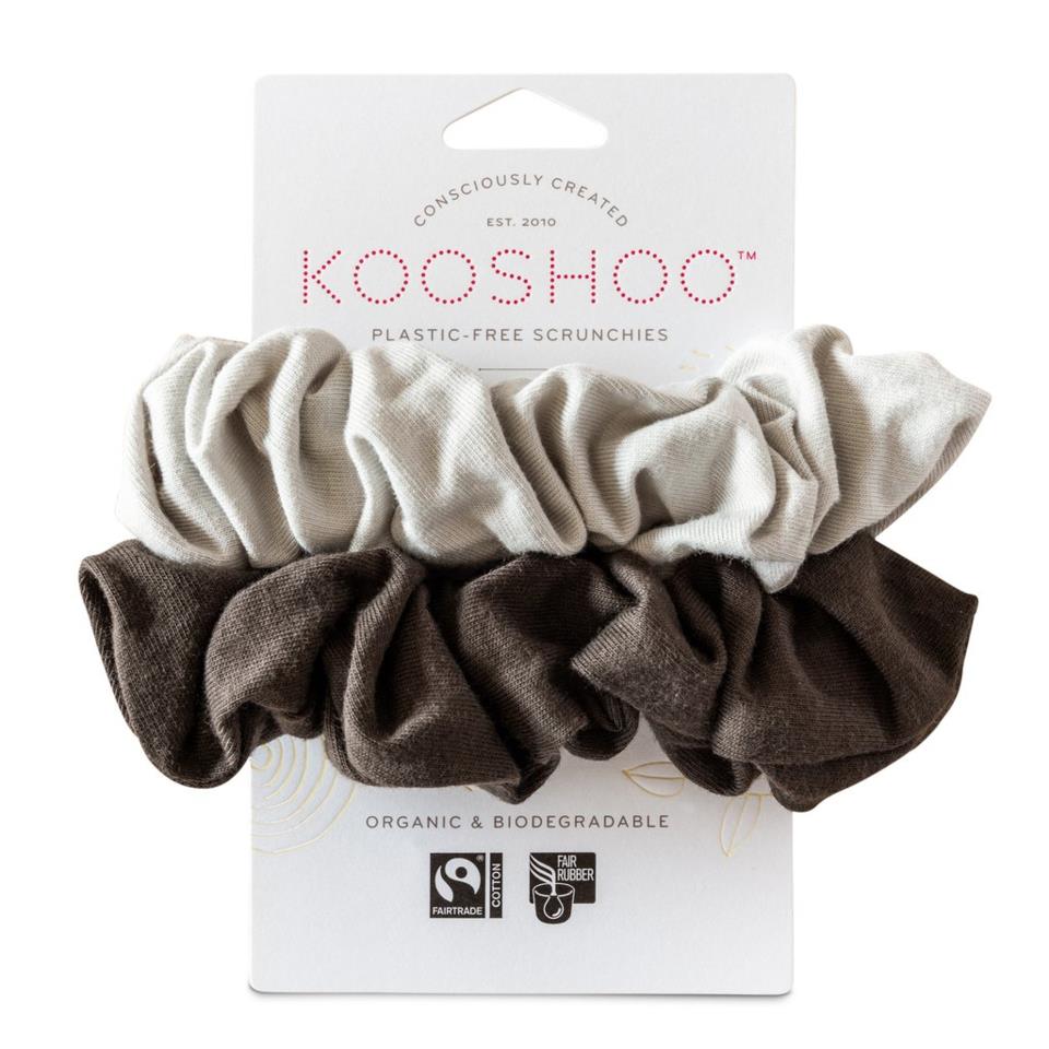 Kooshoo Organic Scrunchies Moon Shadow