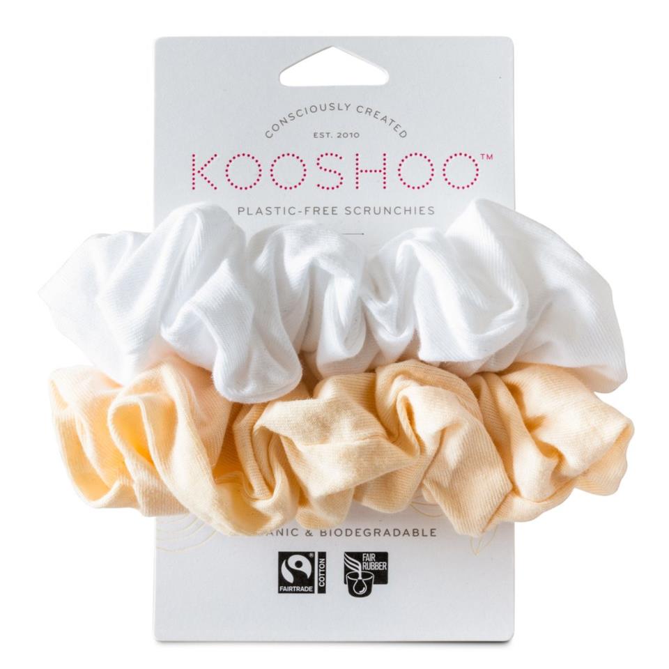 Kooshoo Organic Scrunchies Natural Light
