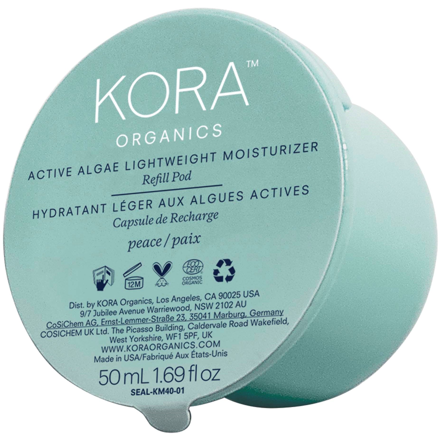 Läs mer om KORA Organics Active Algae Lightweight Moisturizer Refill Pod 50 ml