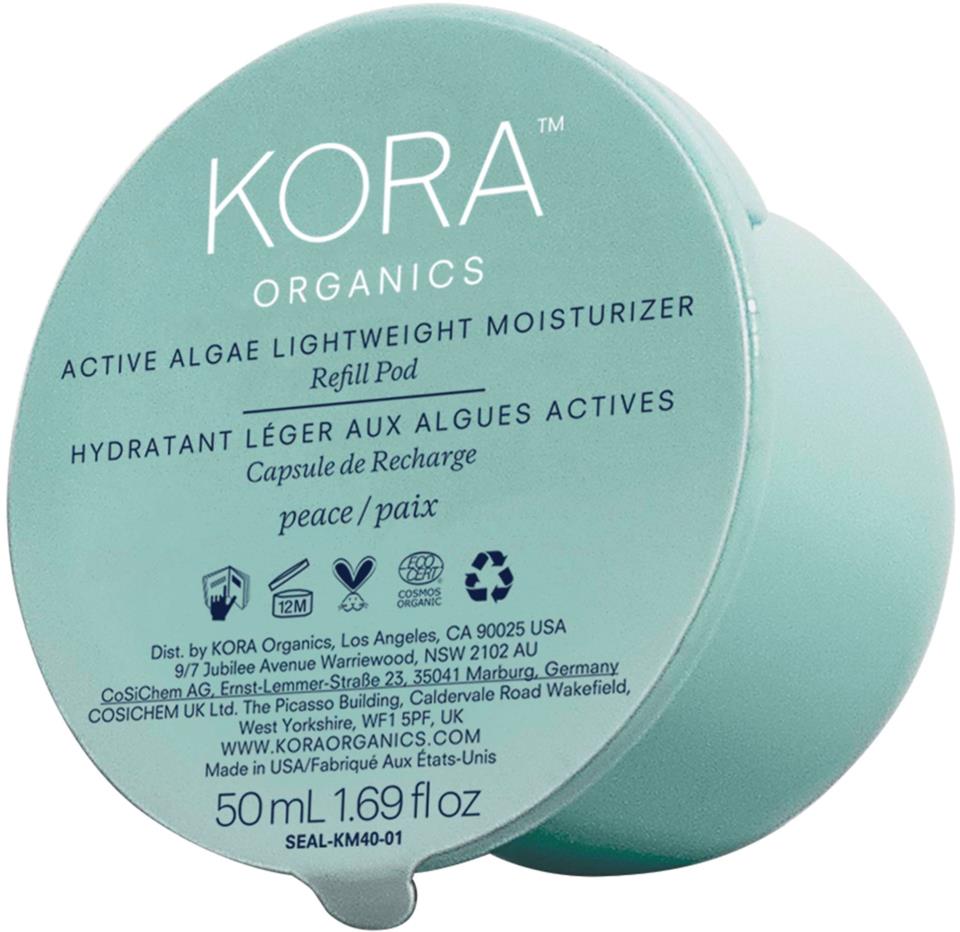 KORA Organics Active Algae Lightweight Moisturizer Refill Pod 50 ml