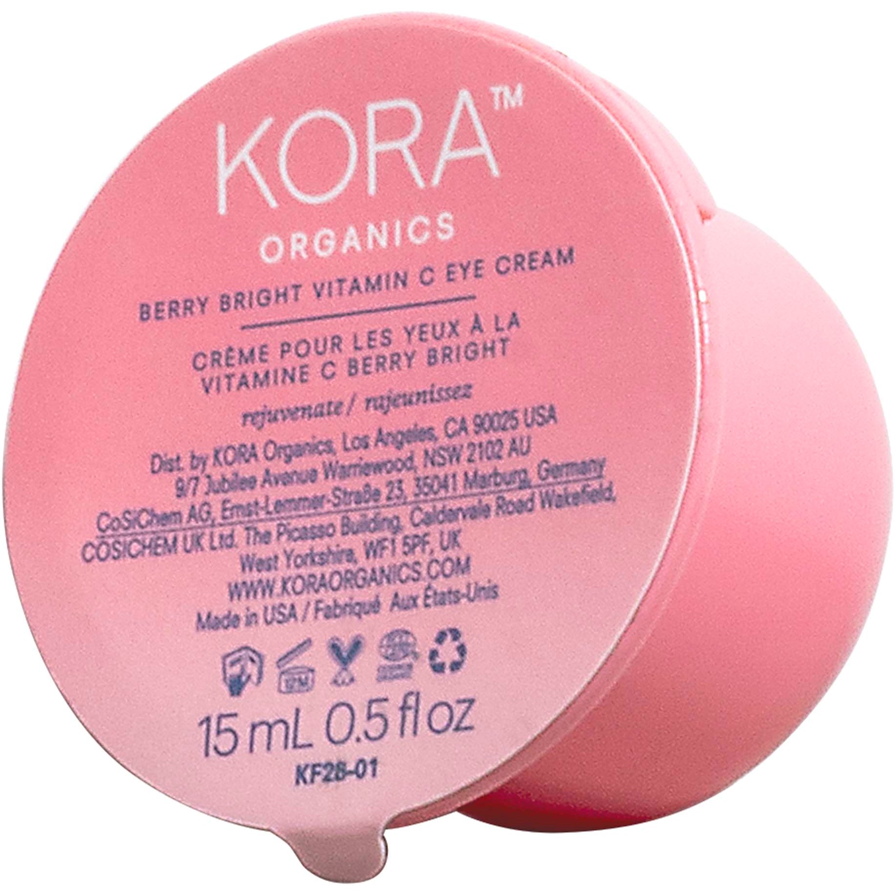 Bilde av Kora Organics Berry Bright Vitamin C Eye Cream Refill 15 Ml