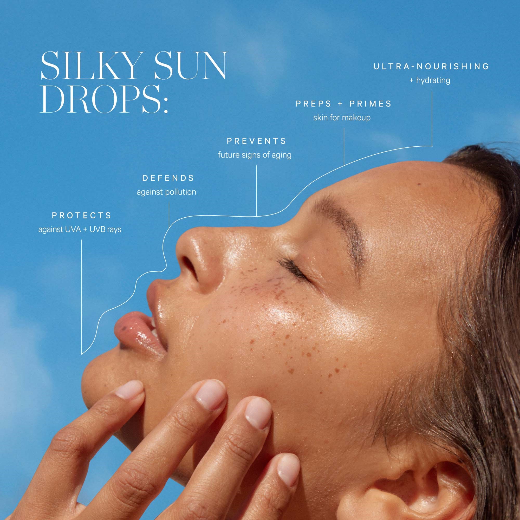 KORA Organics Silky Sun Drops 100% Mineral Sunscreen Serum 30 ml (obrázok 7)