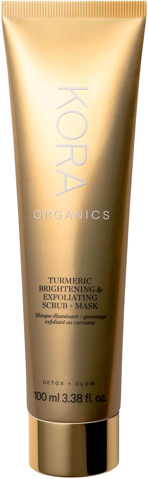 KORA Organics Turmeric Brightening & Exfoliating Mask 2-IN-1 100 ml