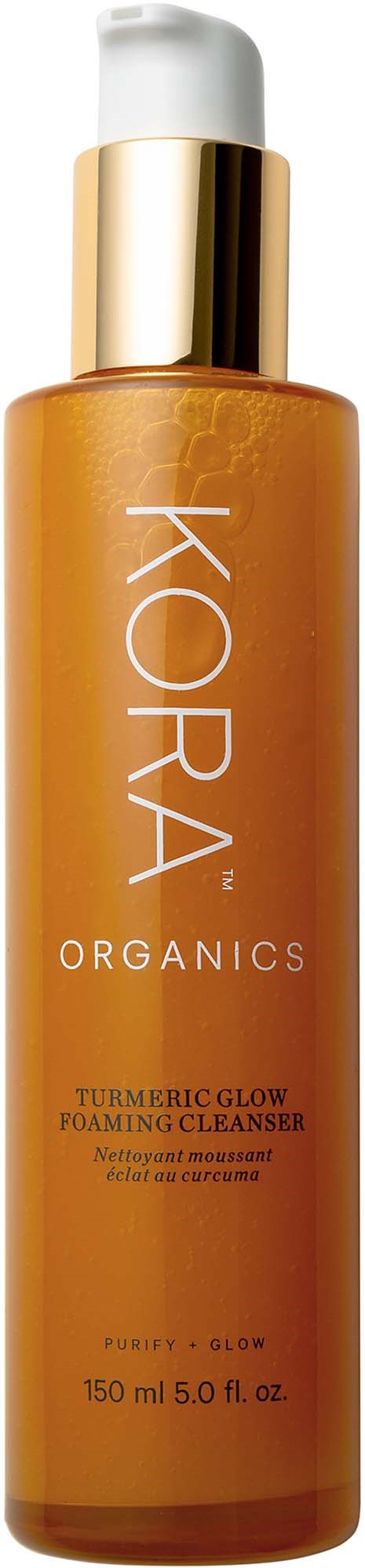 KORA Organics Turmeric Glow Foaming Cleanser 150 ml