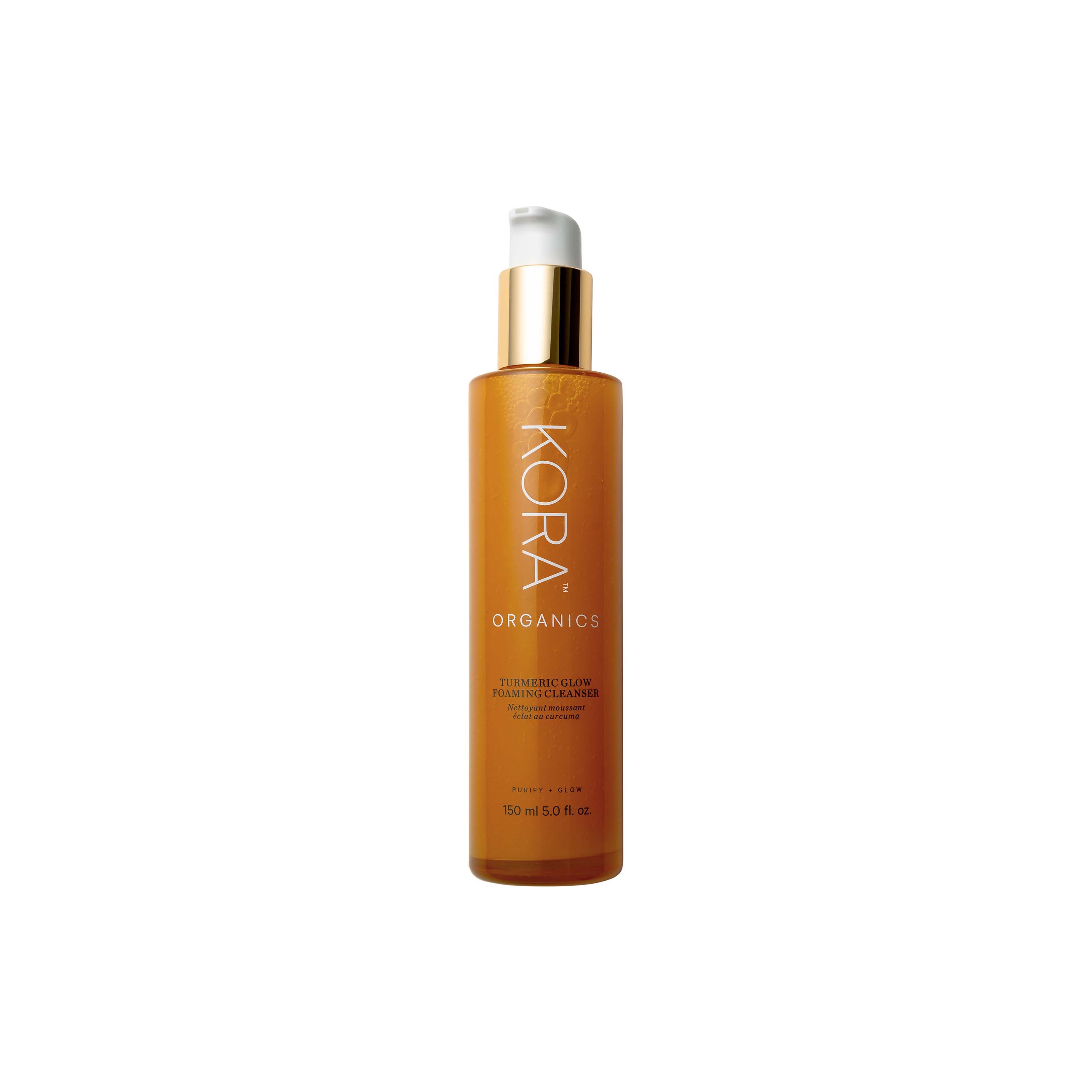 KORA Organics Turmeric Glow Foaming Cleanser 150 ml